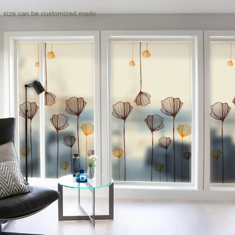 Статические наклейки на окна. Декоративные наклейки на окна. декорирование стекла пленкой. наклейка на стекло в интерьере. витражные наклейки на окна.