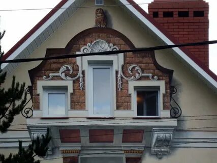 Нарушение фасада дома