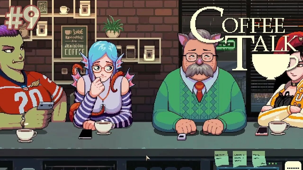 Coffee talk игра. Coffee talk персонажи. Кофе из игры. Игра бариста