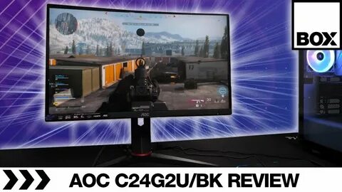 23.6 монитор aoc c24g2ae bk