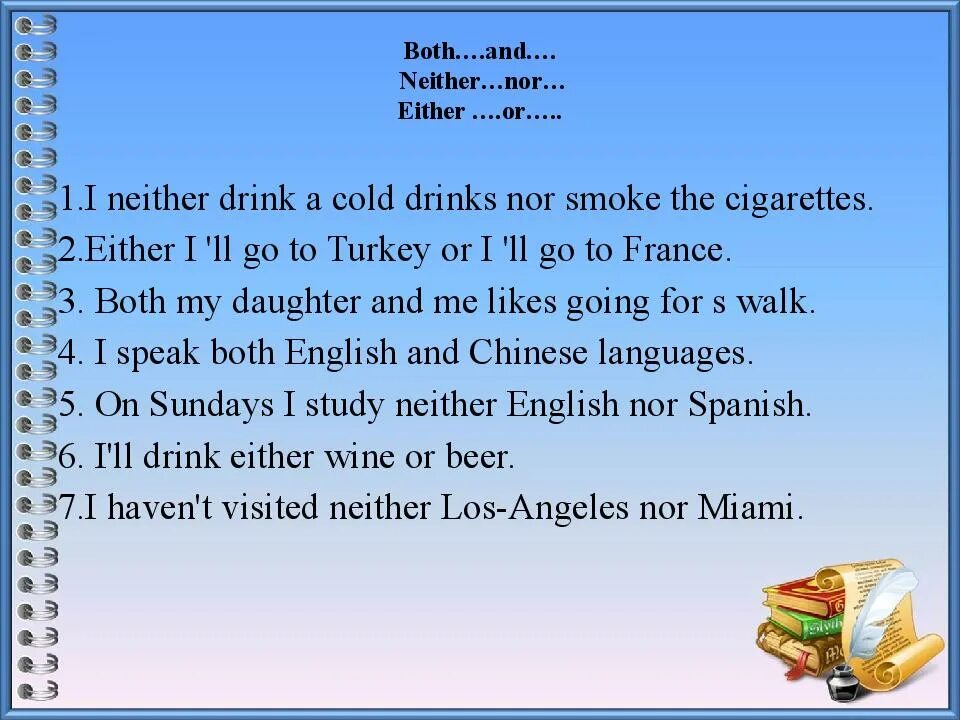 Both and either or neither nor правило. Конструкции both and either or neither nor. Предложения either or neither nor. Both neither either правило. Neither nor перевод