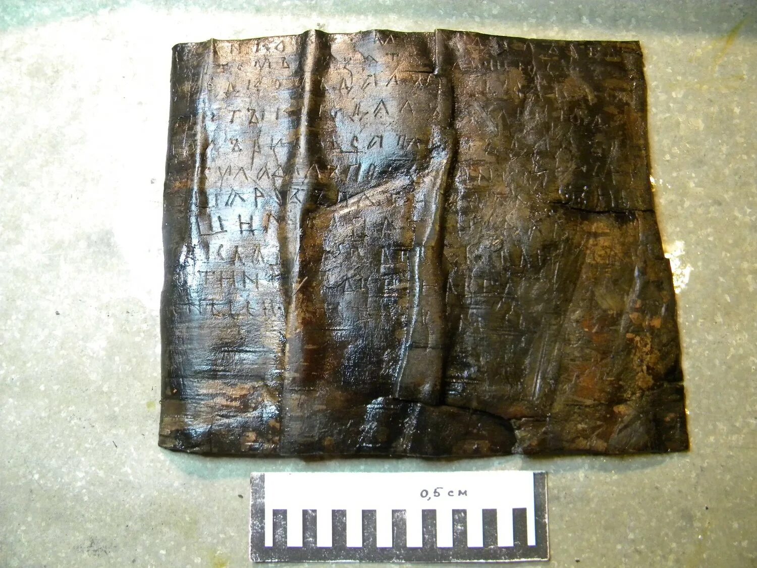 в новгороде найдена первая