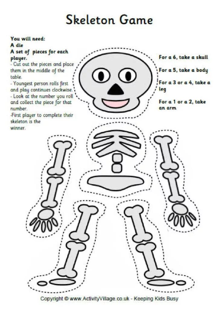 Скелет задания для дошкольников. Скелет для детей дошкольного. Поделка скелет. Скелет поделка для детей.