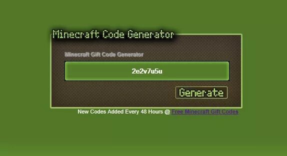 Minecraft code 1