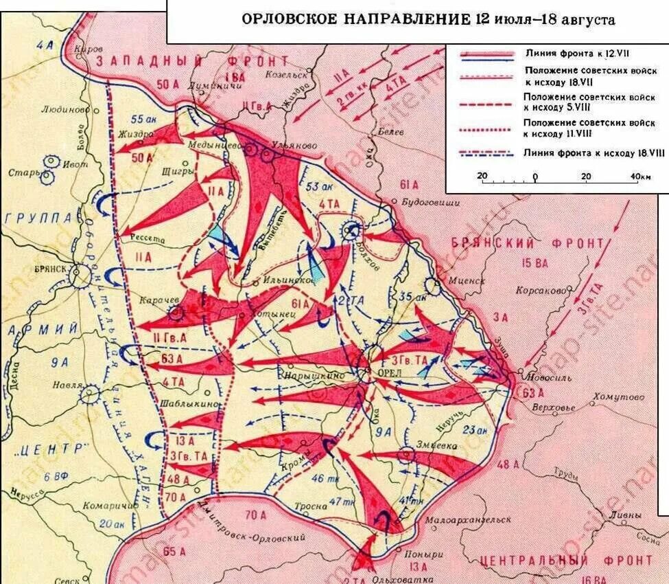 Резервный фронт великой отечественной войны. Орловская наступательная операция 1943 карта. Курская наступательная операция 1943. Орловская стратегическая наступательная операция 1943. Орловская стратегическая наступательная операция Кутузов карта.