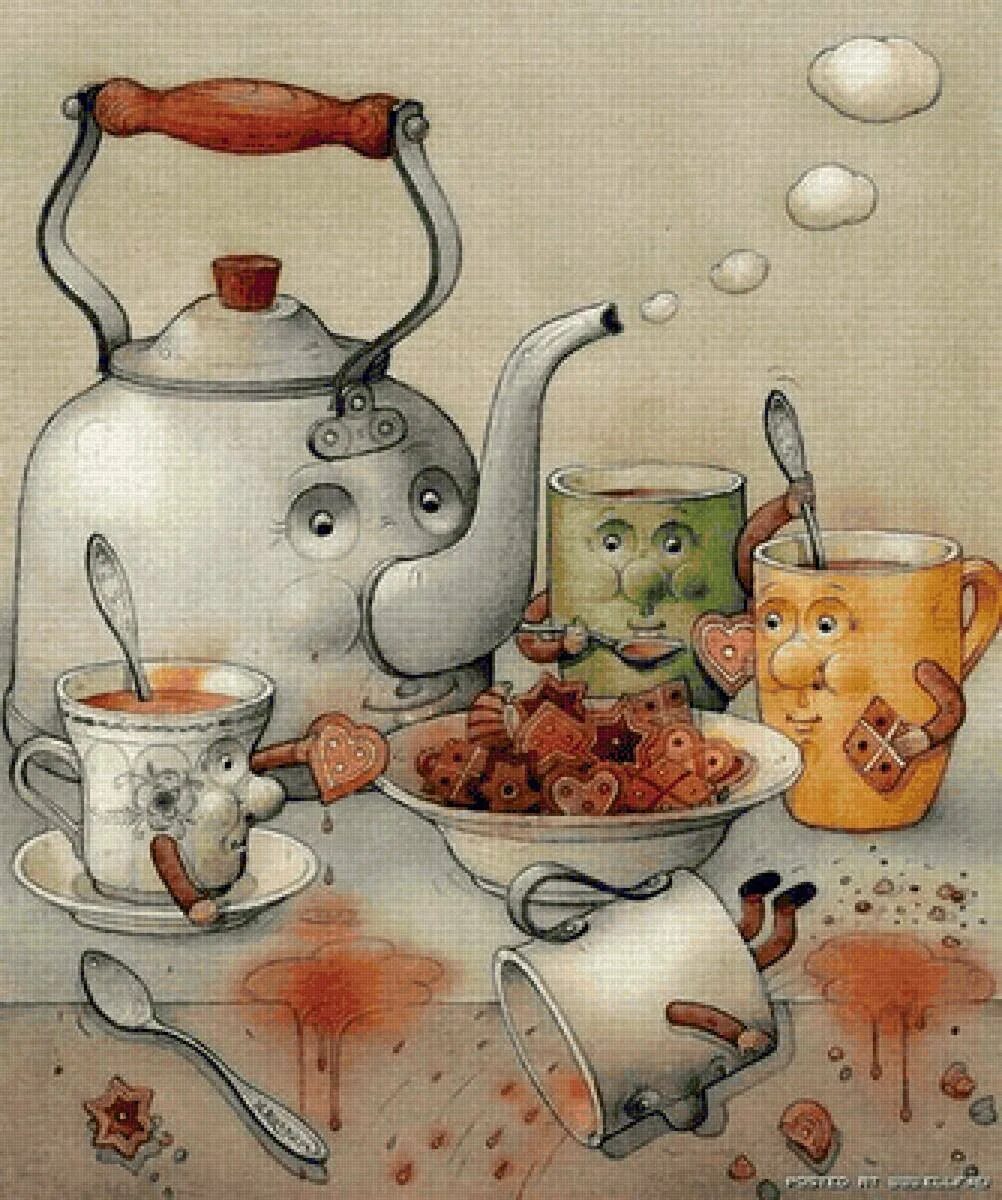Старинное утро. Кястутис Каспаравичюс иллюстрации. Kestutis Kasparavicius художник. Картины на кухню. Картины на кухню необычные.