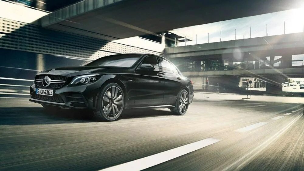 Новый c class. New c-class saloon.
