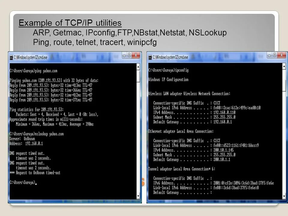 Ping настройки. Утилиты ping, tracert, nslookup. утилиты ipconfig. ipconfig tracert. telnet.