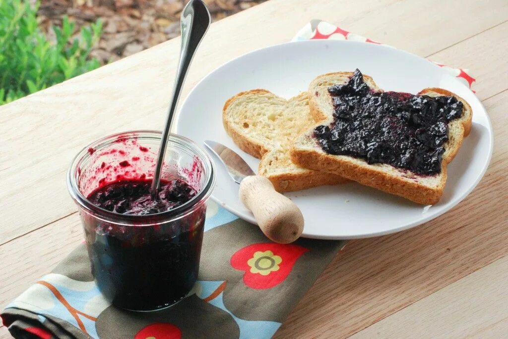 Blueberry jam