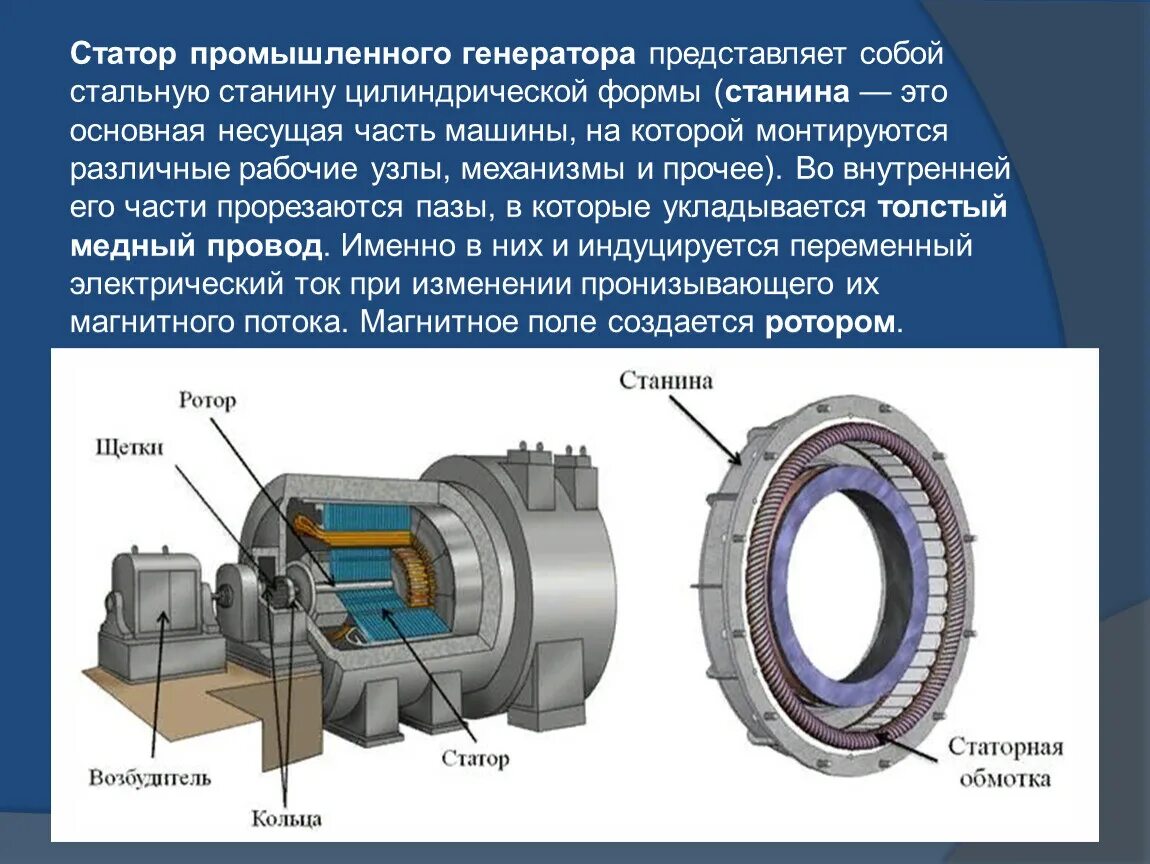 Статор электродвигателя переменного тока. Статор и ротор генератора. Трансформатор ротор и статор кольца. Станина ротора генератора.