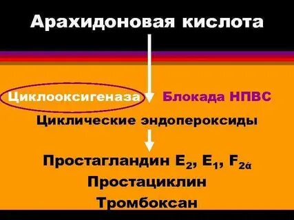 Нпвс простагландины