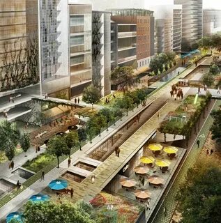 Is an urban park