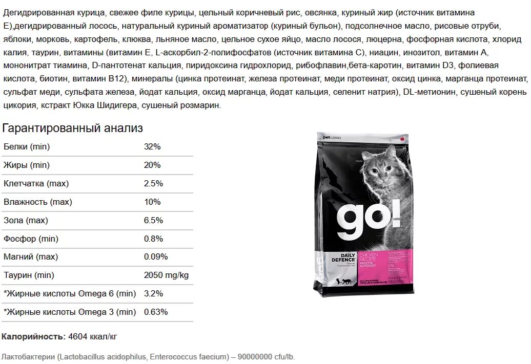 Корм для котят go. Корм для кошек холистик гоу. состав корма go для кошек. корм гоу для кошек состав. go корм для стерилизованных кошек состав.
