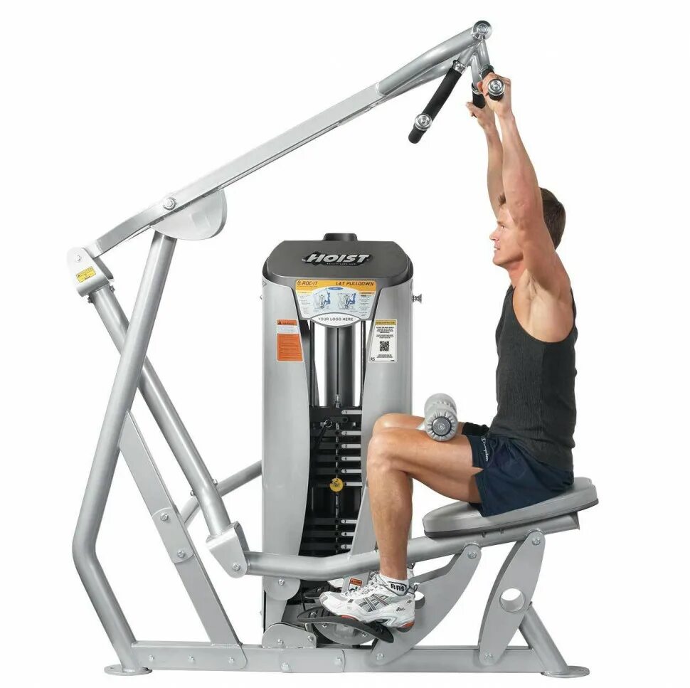 Тренажер силовой "верхняя тяга" Hoist Roc-it RS-1201 lat Pulldown. Тренажер Hoist Pulldown (RS-1201). Верхняя тяга сидя Hoist Roc-it RS-1201. RS-1201 lat Pulldown. Тяга рычажная вертикальная