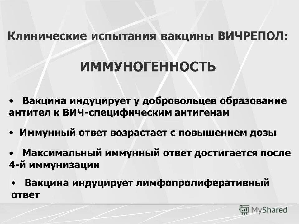 Вич перспективы полного