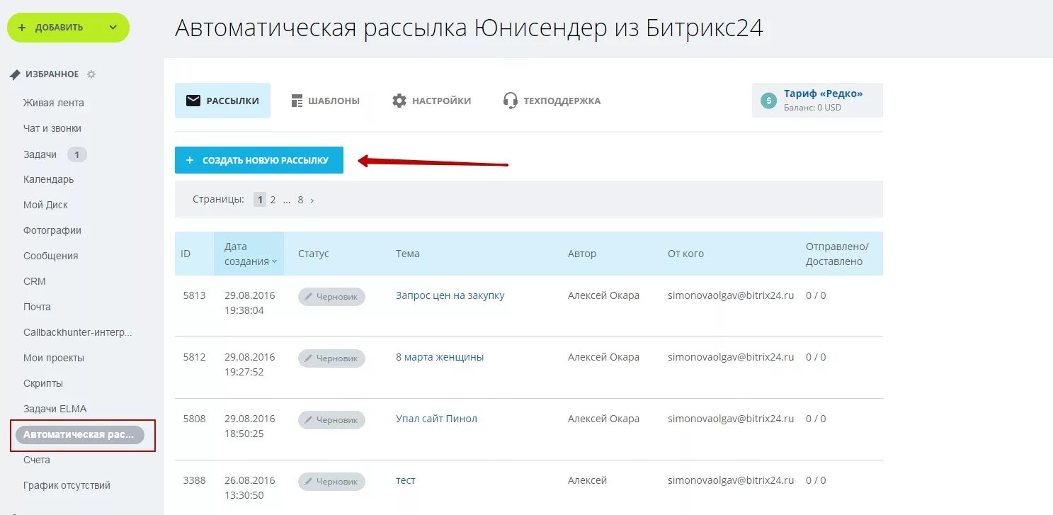 Кэдо битрикс24. Рассылка Битрикс. Рассылки в битрикс24. Битрикс 24. Рассылки Юнисендер.