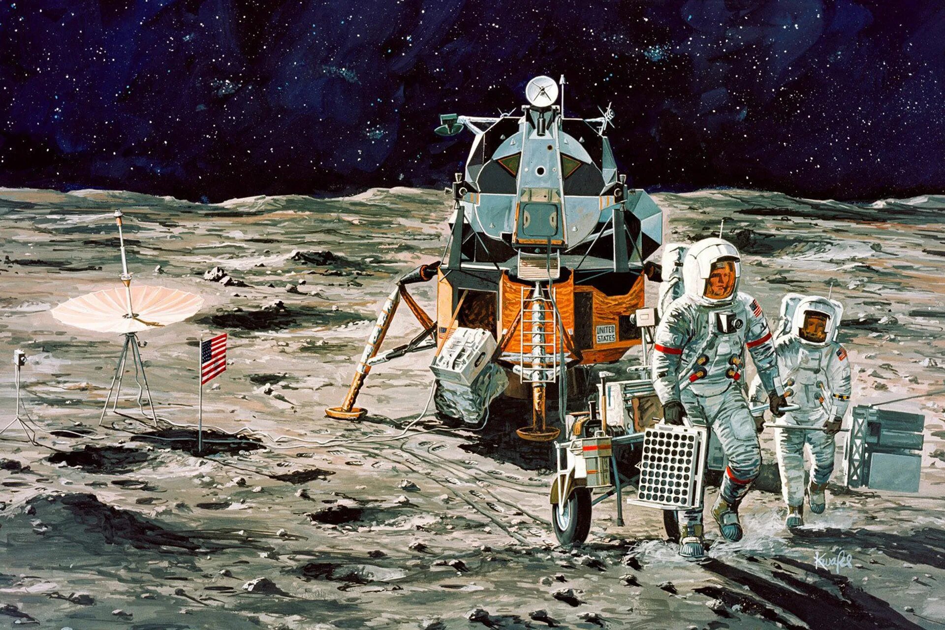 Корабль на поверхности луны. Аполлон 14. Аполлон 14 на Луне. Корабль Аполлон 11. Лунный корабль Аполлон.
