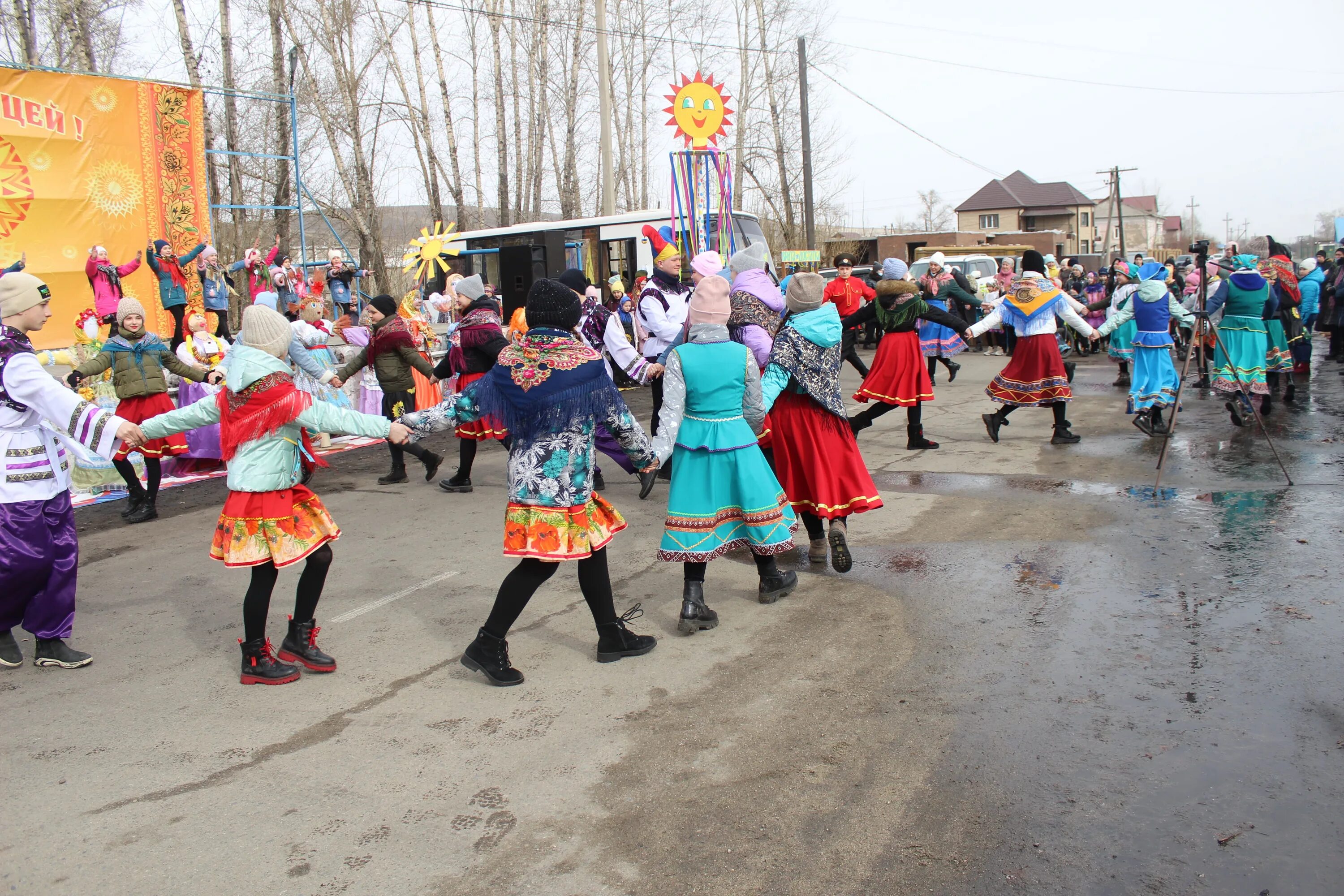 Масленица в дендропарке