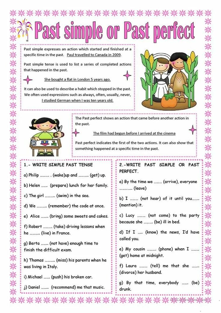 Elementary упражнения. Past simple vs past perfect Worksheets. Present perfect vs past simple exercise. Present perfect past simple упражнения. Past simple present perfect past perfect упражнения.