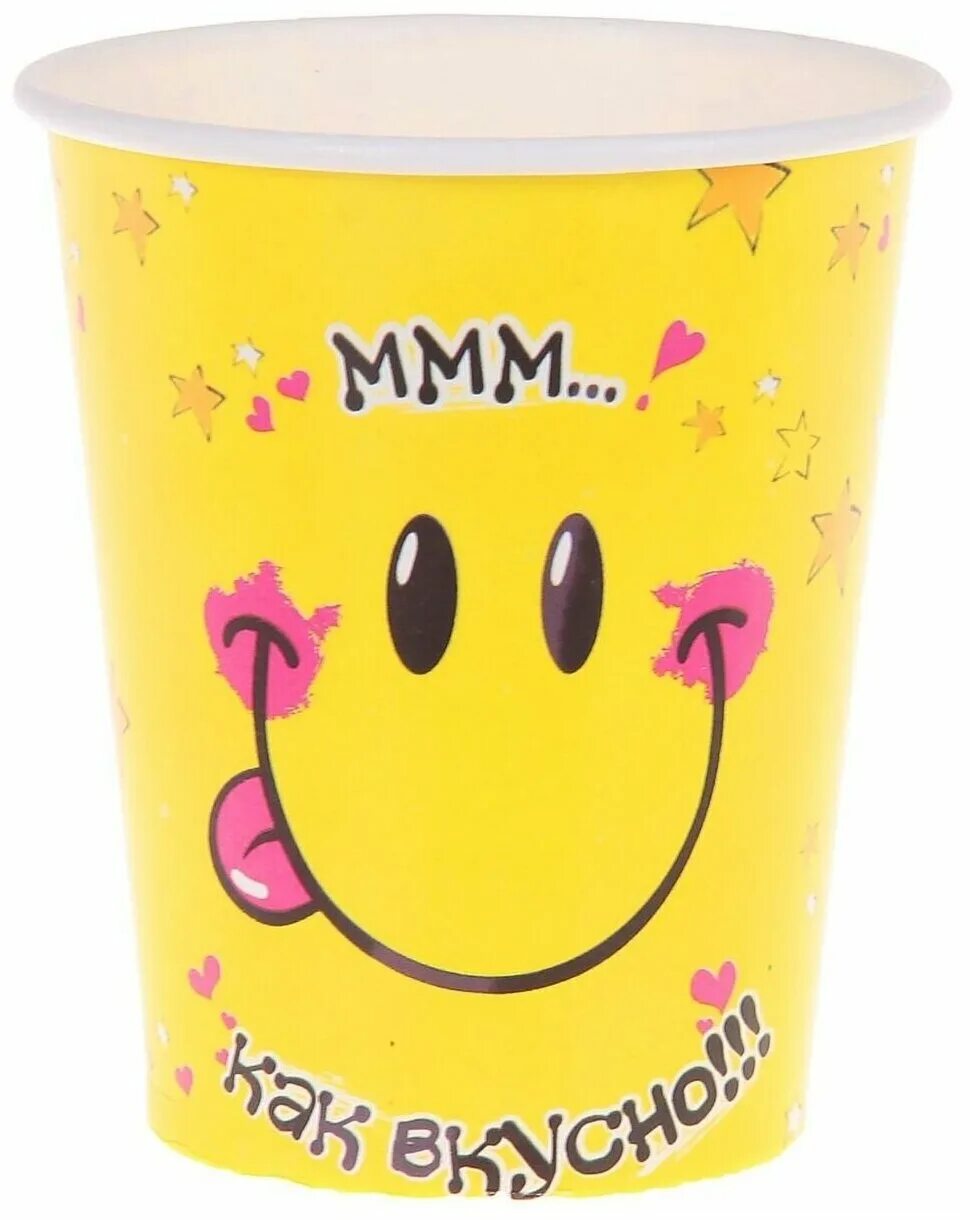 ммм как вкусно. вкуснятина надпись. ммм вкусно. натурально надпись. набор стаканов бумажных.