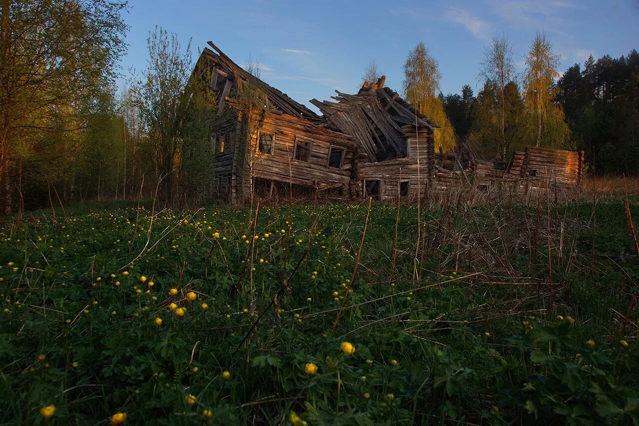 Abandoned village