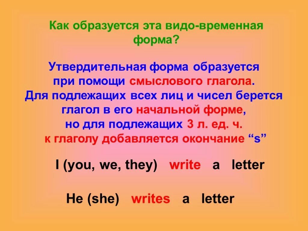Вопросы в утвердительной форме