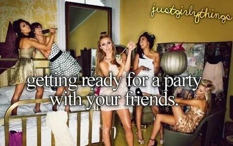 Then the party begins