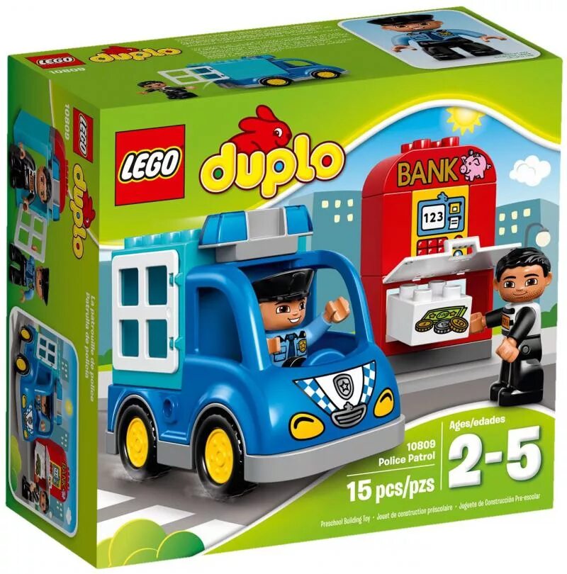 Duplo инструкции. Lego duplo 10809 полицейский патруль. конструктор lego duplo 10809 полицейский патруль. lego duplo 10809. лего дупло полиция 10809.