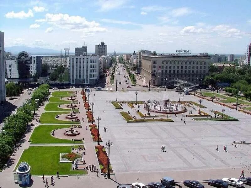 Пл имени. Площадь Ленина Хабаровск. Центральная площадь Хабаровска. Центральная площадь имени Ленина Хабаровск. Площадь Ленина, Хабаровск, площадь Ленина.