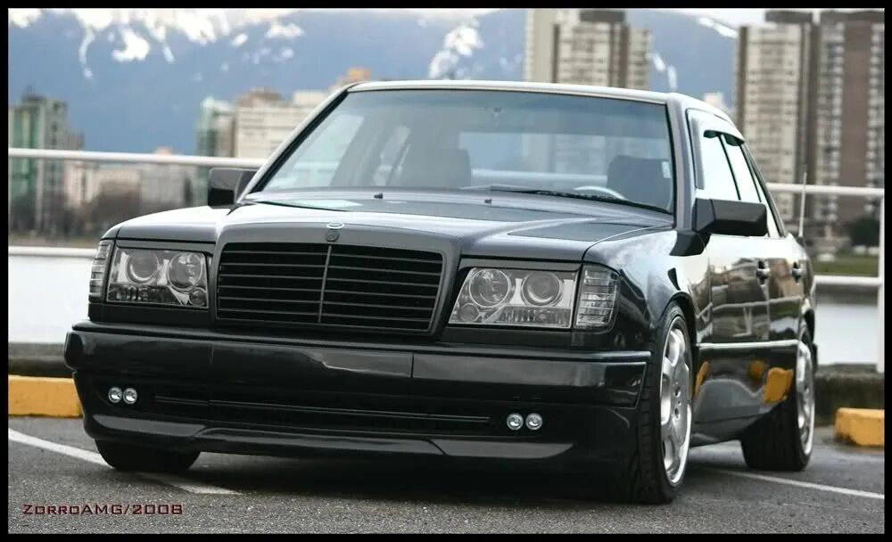 губа на бампер w124. 124 евро. мерседес-бенц w124 е500. Mercedes benz w124 e500. 124 евро.