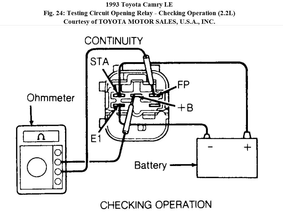Circuit opening. Efi реле тойота. circuit реле управления в тойота марк 2. toyota camry 1993 washer motor wiring diagram. open circuit реле что.