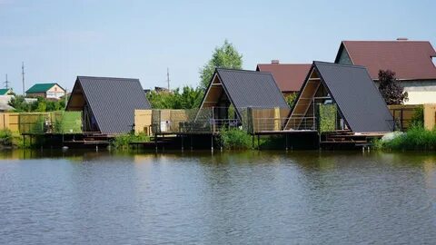 А-фрейм № 4 - Глэмпинг Family Park  Фэмили Парк Белгород. 