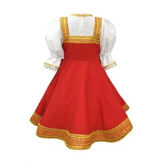 Народный костюм для танцев для девочки