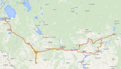 Дорога пермь казань на машине