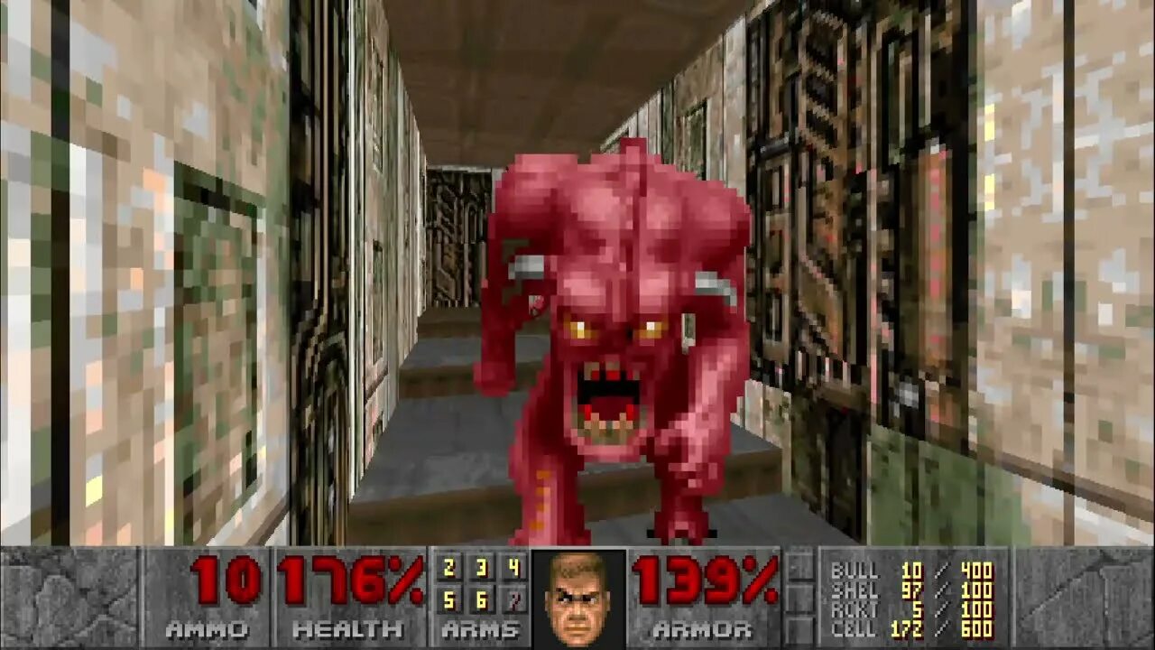 Doom консоль. Doom 1993.