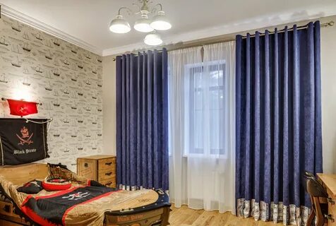 Шторы на люверсах в интерьере