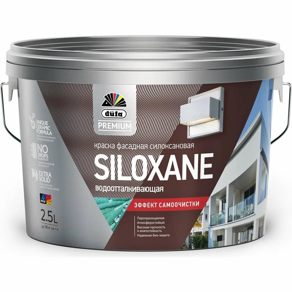 Premium paints. Фасадная краска Dufa Fassadenfarbe 90. Краска Dufa siloxane facade. Dufa Siloxan-Quarzgrund 10l. Фасадная силиконовая краска Dufa.