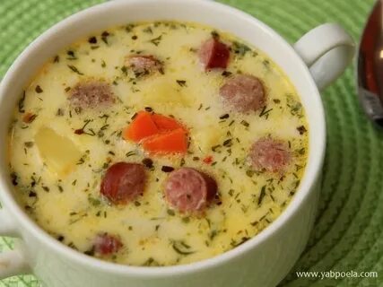 Сварить вкусный суп с копченостями