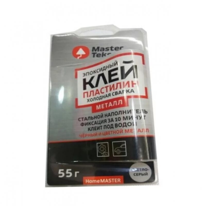 Masterteks эпоксидный клей. Холодная сварка Masterteks HOMEMASTER. Masterteks эпоксидный клей пластилин холодная сварка. Клей-холодная сварка Masterteks HOMEMASTER, для металла, светло-серый, 55 гр.