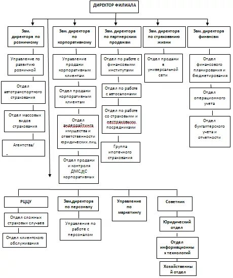 Отдел страховой компании. Организационная структура страховой компании схема. Организационная структура росгосстрах схема. Росгосстрах структура управления предприятия.
