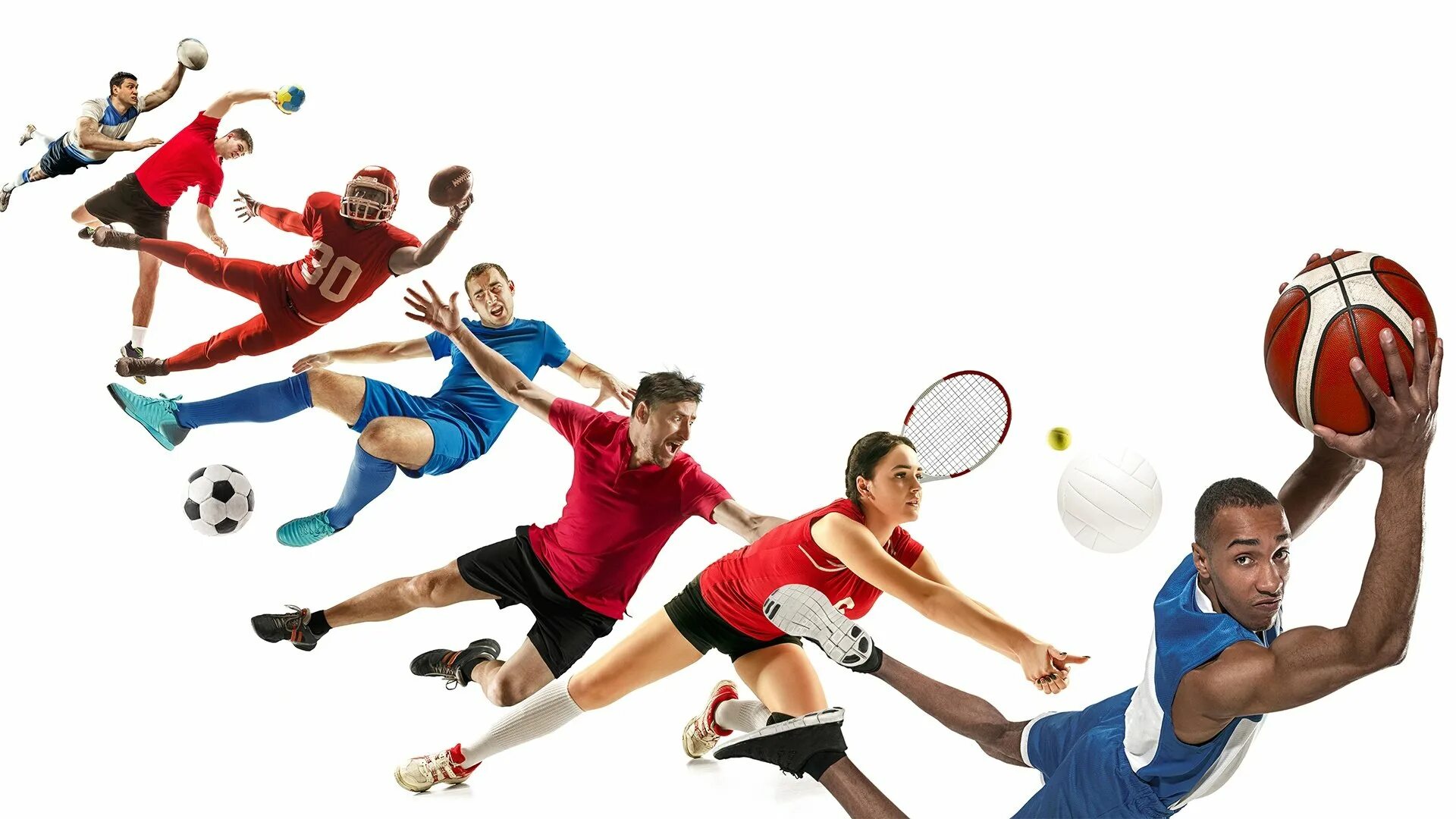 Футбол хоккей теннис волейбол. Футбол баскетбол волейбол. Спортивный коллаж. Спорт футбол баскетбол. Футбол баскетбол волейбол теннис.