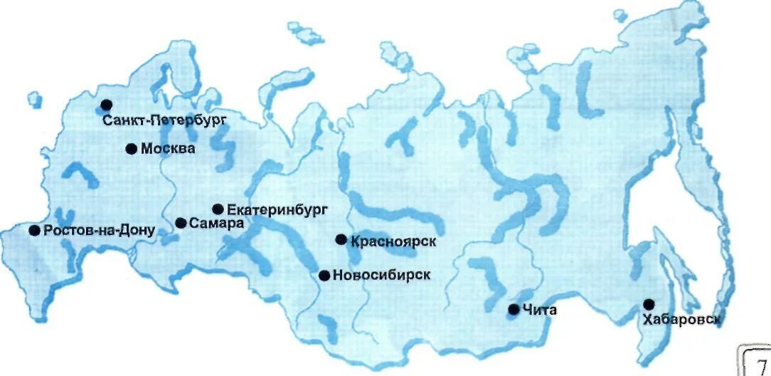 Зоны подтопления в россии