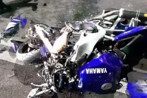 Видео аварии с мототаня
