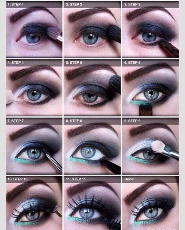 Как сделать макияж серых глаз Sultry Suburbia Eye makeup, Skin makeup, Beautiful makeup