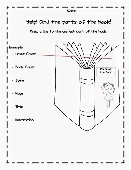 Parts of a book. Book Parts.