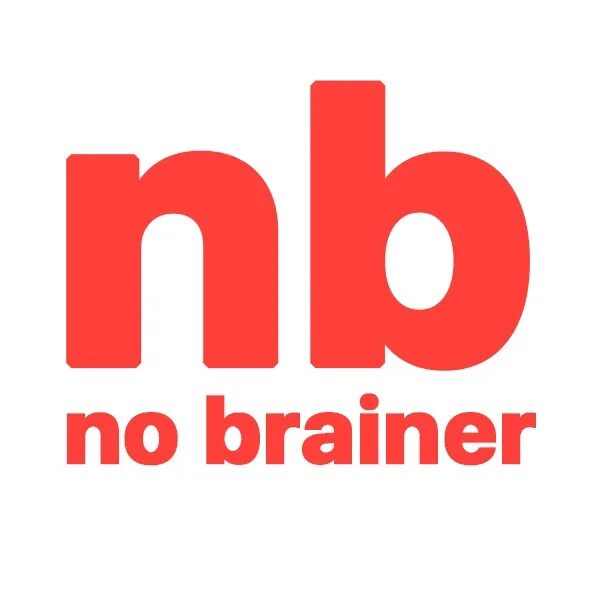 No brainer. A no-Brainer шрифт. Brainer PBTA. Brainer image.