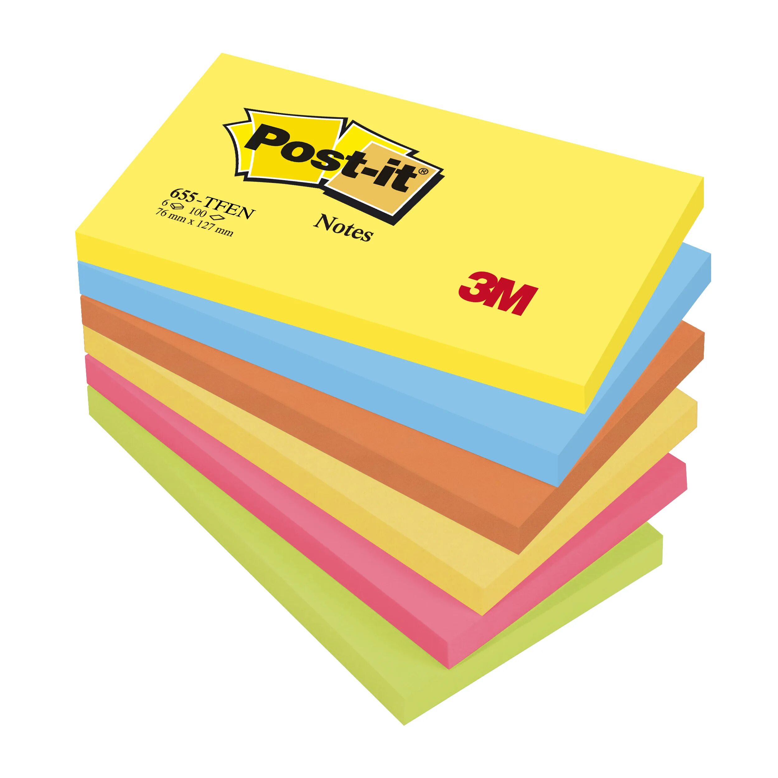 Post it. Post-it блок 76х127 мм 100 листов. бумага для заметок самоклеющаяся. стикеры для документов липкие. канцтовары бумага.