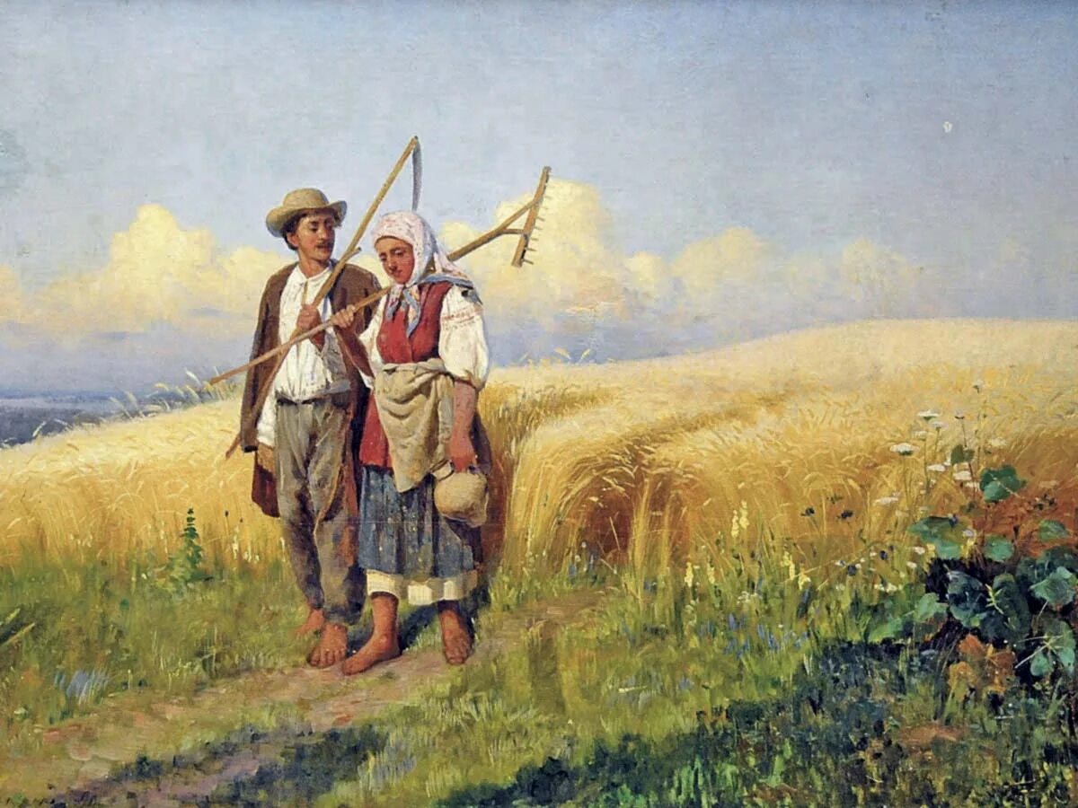 Косцы краткий. Мясоедов страдная пора косцы. мясоедов косцы картина. г. мясоедов. косцы. 1887 г..