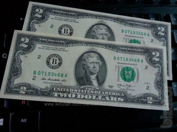Как отличить доллар. Настоящий доллар 1. Настоящие 2 доллара. Подлинность двухдолларовой купюры. Двухдолларовая купюра 2013 года.