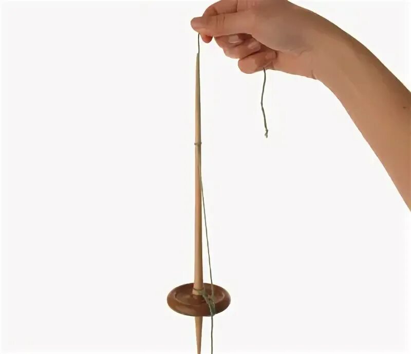 Веретено с крючком. Крючок из веретена. Drop Spindle. Hanging Drop method. Without hook